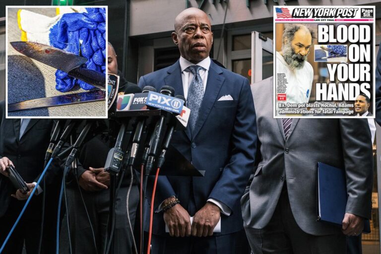 Adams blames 'broken' system for accused NYC serial stabber Ramon Rivera's early release — one month before fatal spree