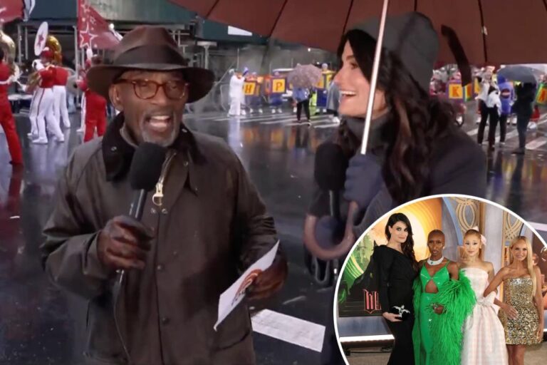 Al Roker reveals 'Wicked' spoiler in Macy's Thanksgiving Day Parade coverage