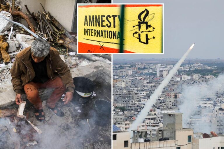 Amnesty International set to accuse Israel of 'genocide' — with experts ripping claim as 'fabricated'