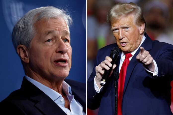 Jamie Dimon has been secretly communicating with Donald Trump on White House agenda for months: sources