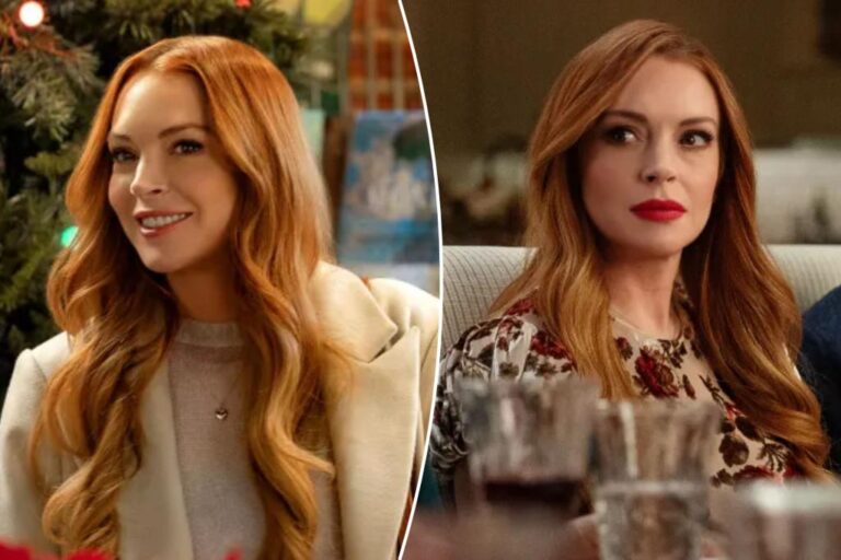 Lindsay Lohan's Netflix movies go from atrocious to merely bad