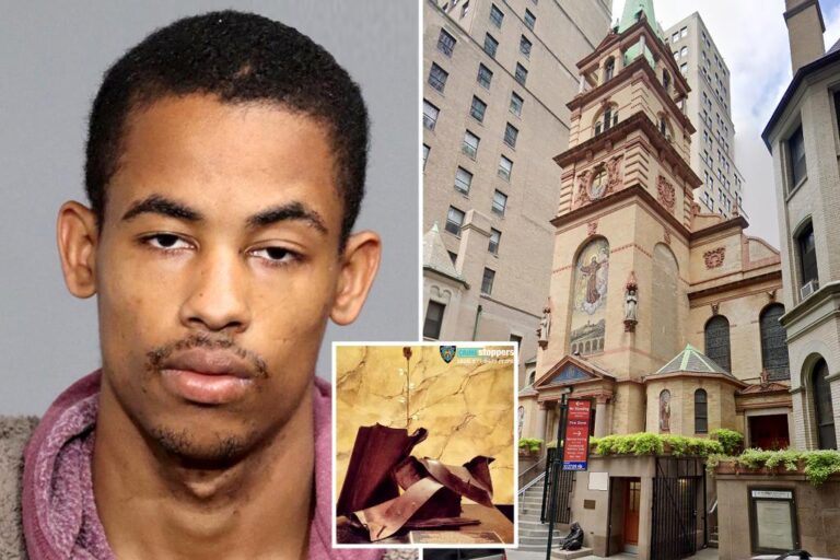 NYC thief, Deikel Alcantara arrested for stealing gold-plated 9/11 memorial rose from Midtown Catholic church