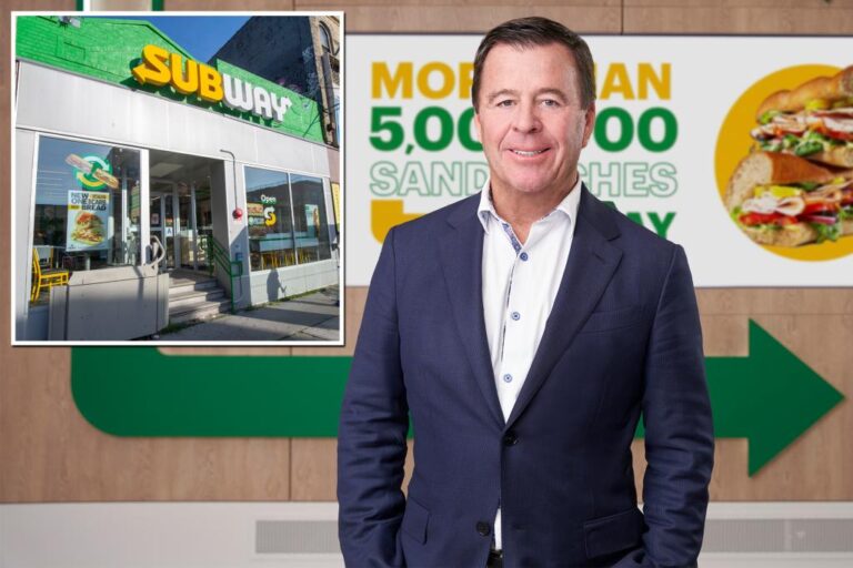 Subway CEO John Chidsey to exit chain at the end of the year