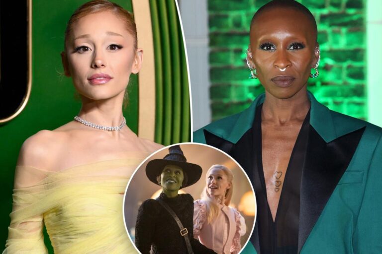 Universal denies 'Wicked' Ariana Grande, Cynthia Erivo pay gap