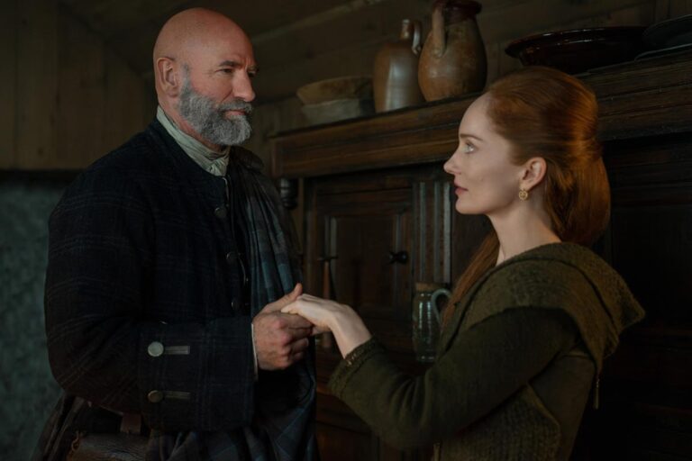 ‘Outlander’ Finally Reveals the “Awkward” Moment When Dougal MacKenzie Met Geillis Duncan: “Kind of Feeling Of Walking in on Your Parents Having Sex”