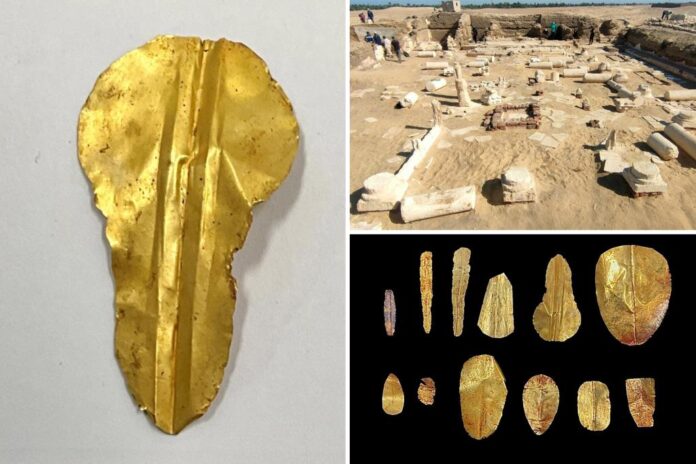 13 mummies with golden tongues and gilded fake nails discovered in Egyptian tomb