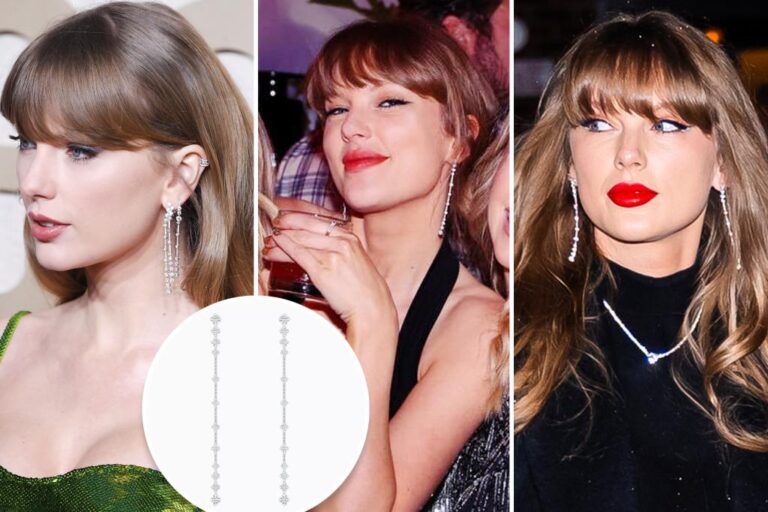 All about the De Beers diamond earrings Taylor Swift has been wearing on repeat