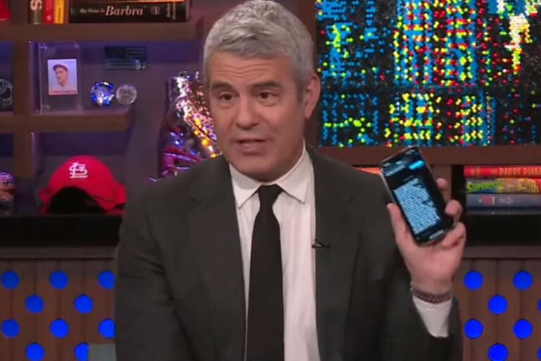 Andy Cohen Reads His Mom’s Private Texts On ‘WWHL’: “My Mom Is Ripping Me A New One”