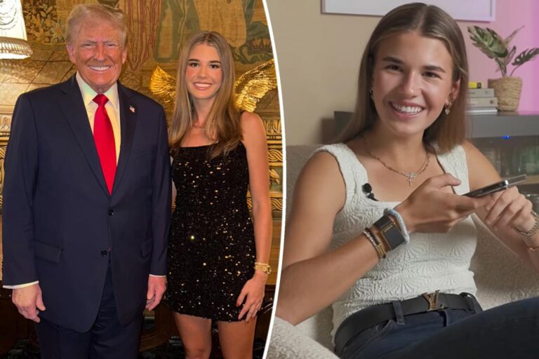 Donald Trump's granddaughter Kai reveals celebrity crush