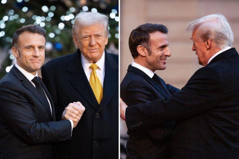 Exclusive | Trump pushes Macron on NATO during Paris meeting -