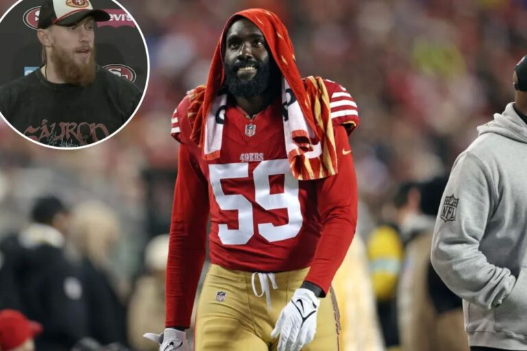 George Kittle furious over De’Vondre Campbell refusing to play for 49ers