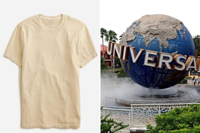 I was dress-coded at Universal park — for wearing a T-shirt