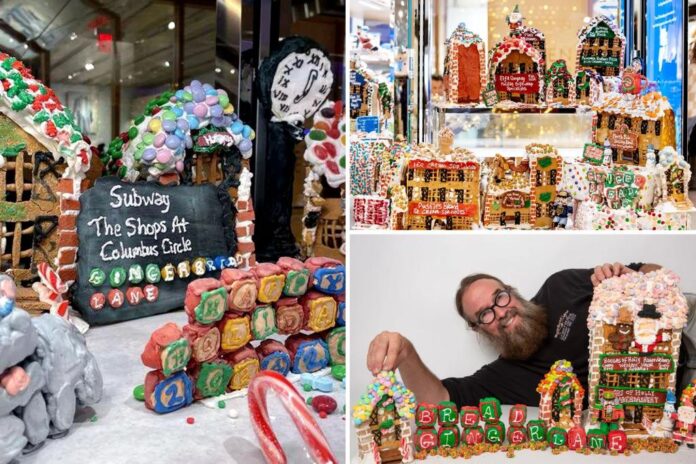 Inside NYC Gingerbread Man's Big Apple-themed candy city