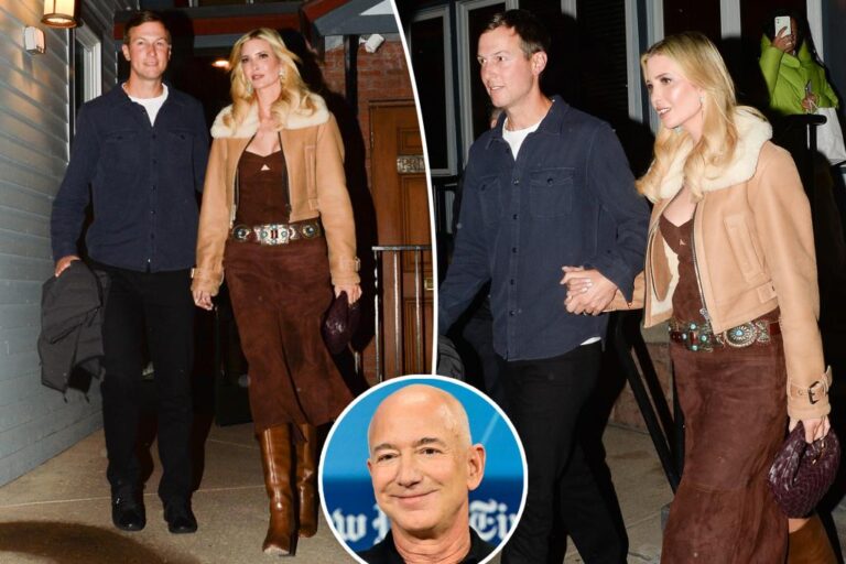 Ivanka Trump and Jared Kushner have date night at Jeff Bezos' party in Aspen