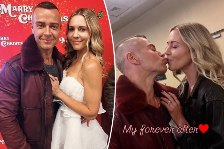 Joey Lawrence and Samantha Cope reconcile after she filed for divorce over affair rumors