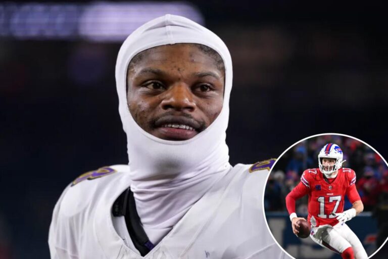 Josh Allen-Lamar Jackson NFL MVP race much tighter than once thought