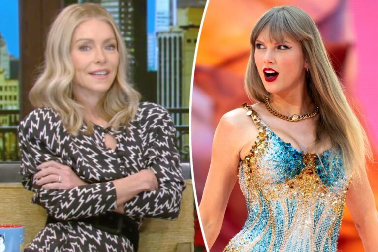 Kelly Ripa shares her ideas for how Taylor Swift should spend her time post-Eras Tour