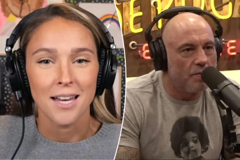 Kylie Kelce 'couldn’t care less' about podcast charts after topping Joe Rogan