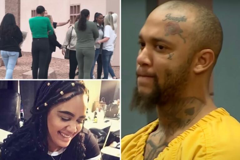 Las Vegas courthouse fight after Markeem Benson hearing for murder of Renise Wolfe