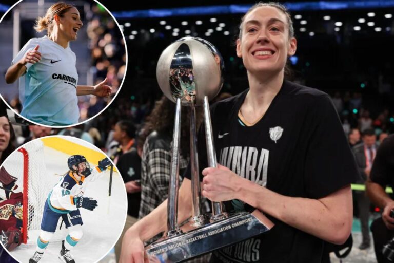 Liberty's first WNBA championship highlights 2024 in local women's sports