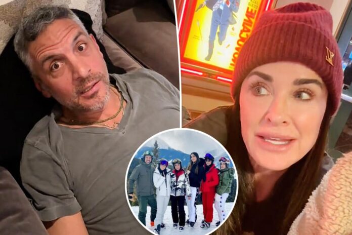 Mauricio Umansky leaves Aspen movie date with Kyle Richards, kids