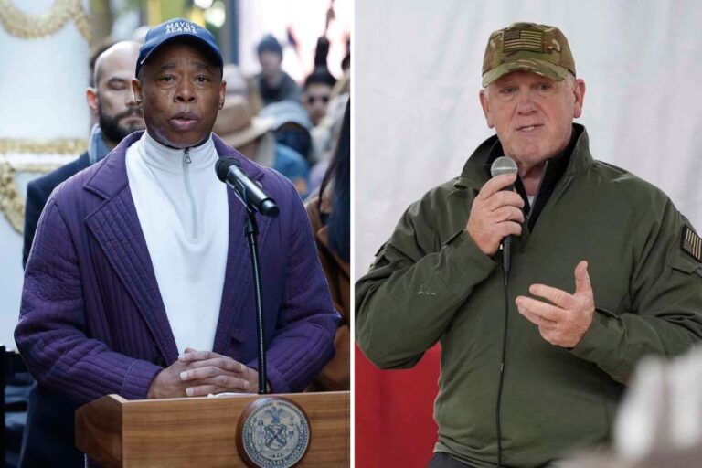 Mayor Eric Adams to meet with Trump's border czar pick Tom Homan about NYC migrant crisis, including deporting 'known offenders': sources