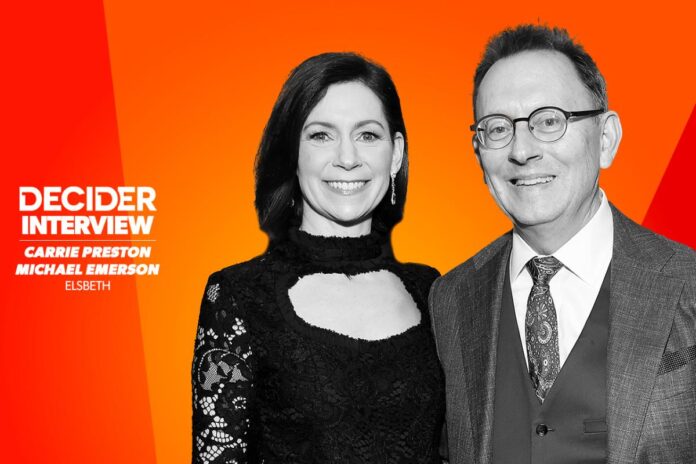 Michael Emerson Teases the “Dangerous and Sinister” Battle Between He And His Real Life Wife Carrie Preston On ‘Elsbeth’