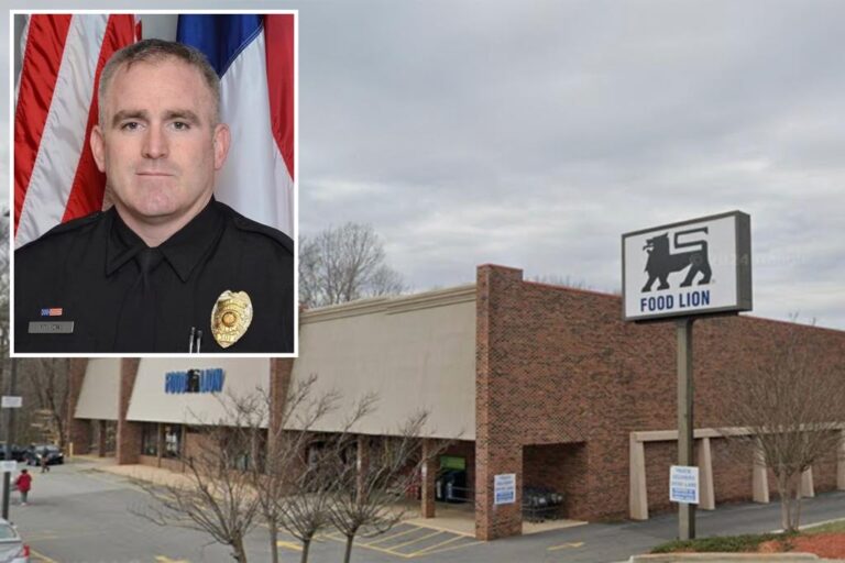 NC cop Michael Horan fatally shot after responding to report of man with gun at Food Lion