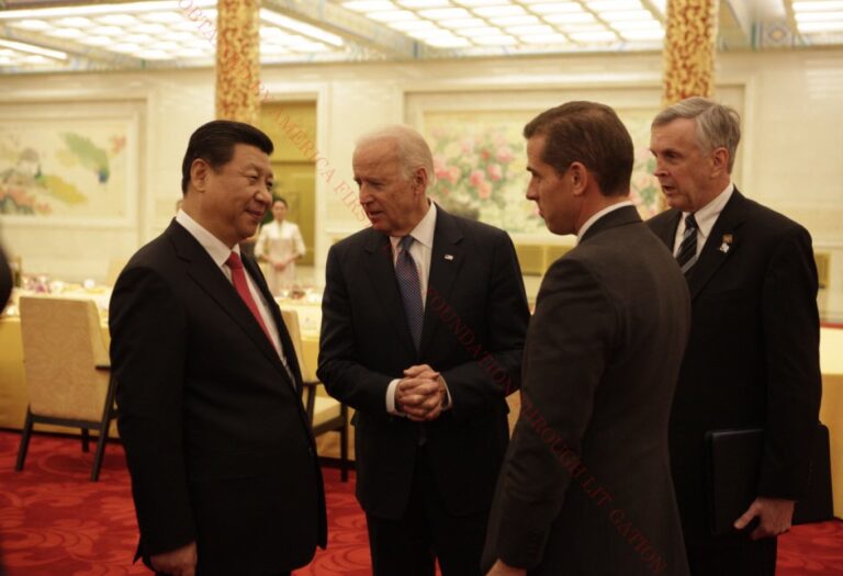 Newly Released Images Show Biden and Son Meeting With China’s Xi Jinping as Well as Hunter Biden's Business Partners