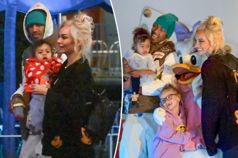 Nick Cannon and Alyssa Scott celebrate daughter Halo's 2nd birthday at Disneyland