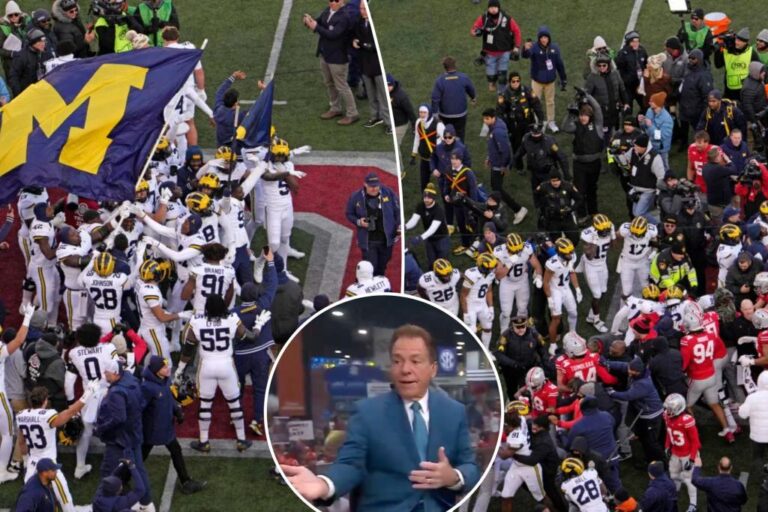 Nick Saban blasts Michigan, Ohio State and NCAA for brawl controversy