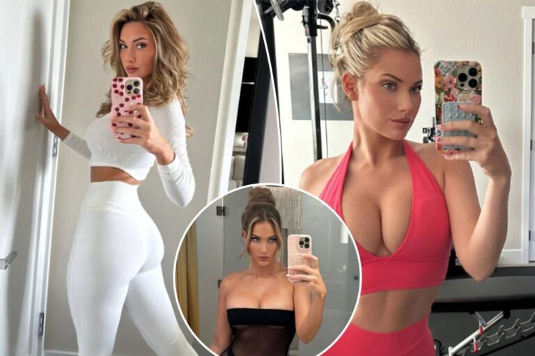 Paige Spiranac puts sultry spin on Spotify Wrapped with selfies post