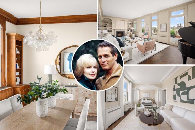 Paul Newman and Joanne Woodward's NYC penthouse finds buyer