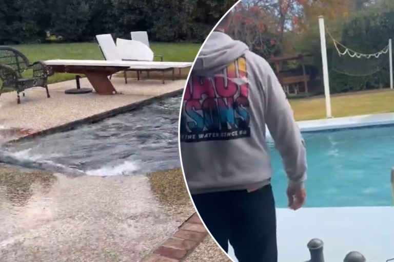 Pools across California ripple after state hit with 7.0 magnitude earthquake (Video)