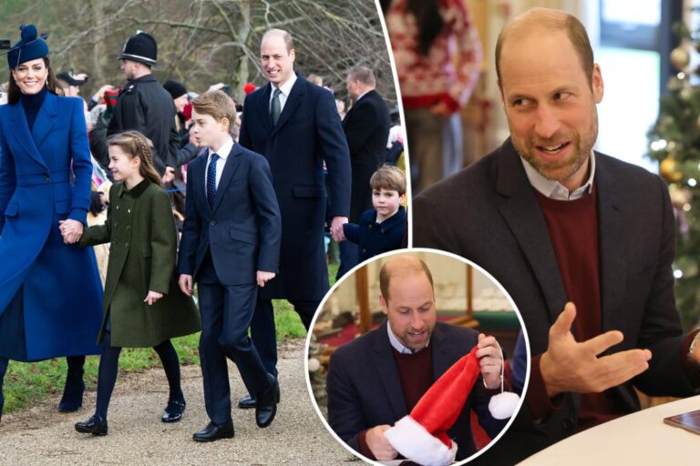 Prince William details royal family’s Christmas plans with 45-person guest list