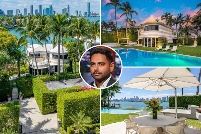 'Shark Tank' investor Rohan Oza pays $13.51M for Miami home