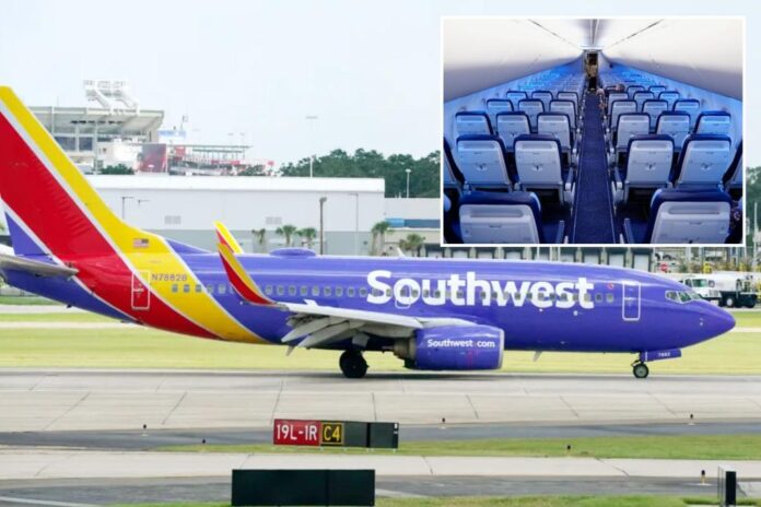 Southwest to end cabin service earlier to avoid 'turbulence injuries'