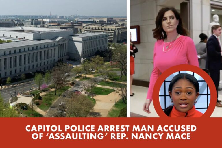 Suspect accused of ‘assaulting’ Rep. Nancy Mace arrested by Capitol Police | Reporter Replay (Video)