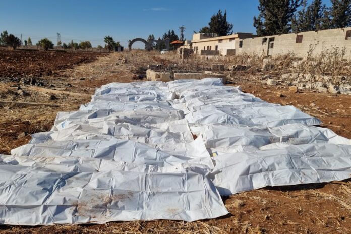 Syrian mass grave is the result of ignoring REAL evil and bashing Israel instead