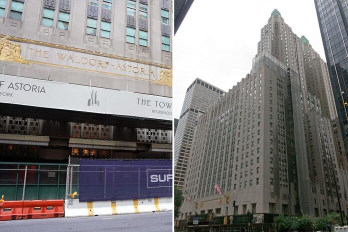 Waldorf-Astoria insists hotel will reopen in spring 2025 -- despite snag with online reservations