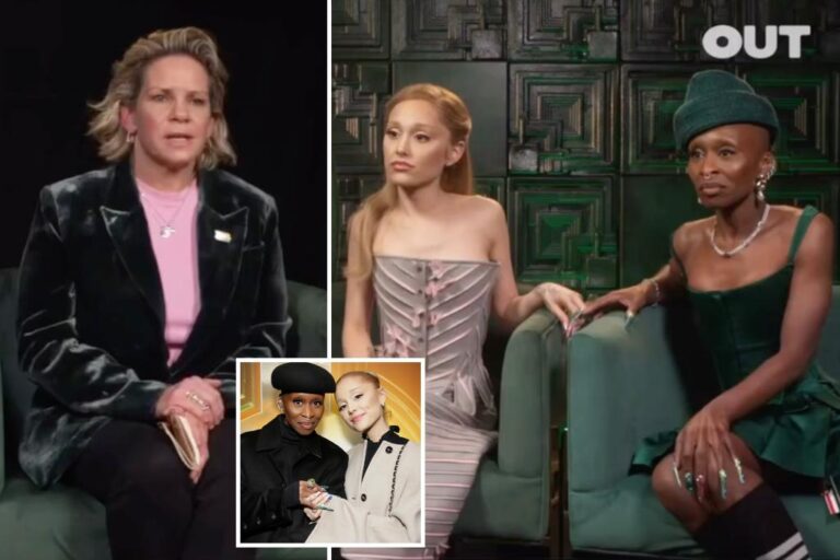 'Wicked' stars Ariana Grande, Cynthia Erivo admit they were lost during goofy 'holding space' interview that still has internet puzzled