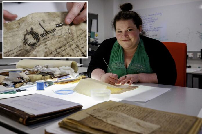 Conservationists work to preserve Ireland's oldest documents dating back over six centuries